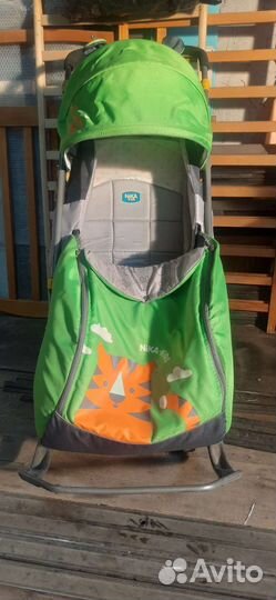 Санки коляска nika