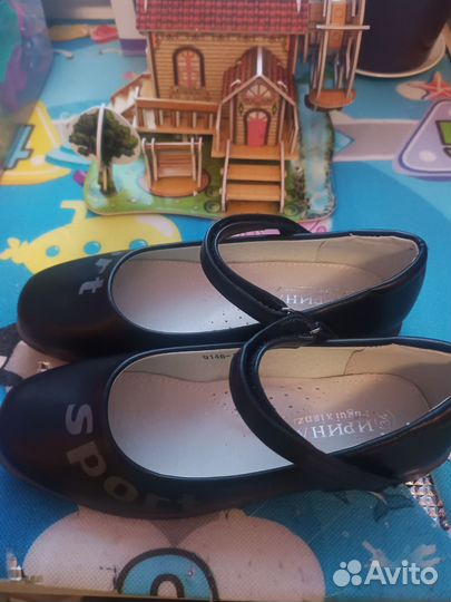 Туфли для девочки 34 размер