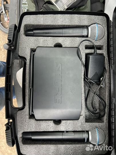 Радиосистема микрофоны Shure
