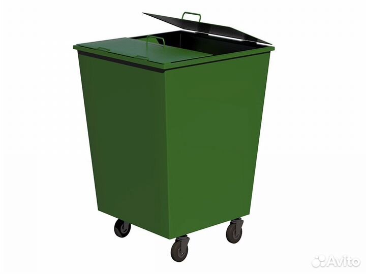 Мусорные контейнеры тбо пластик/металл