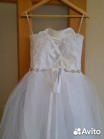 Платье свадебное новое размер 42-44