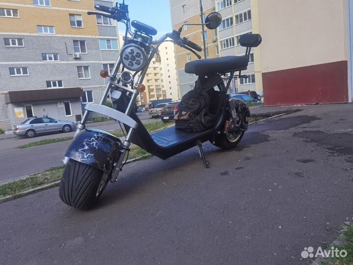 Электроскутер citycoco gt x11 2000 ватт