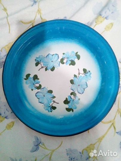 Металлическое блюдо СССР