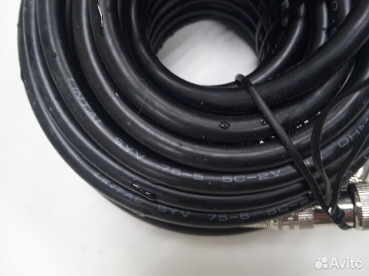 Кабель видеонаблюдения BNC 10м