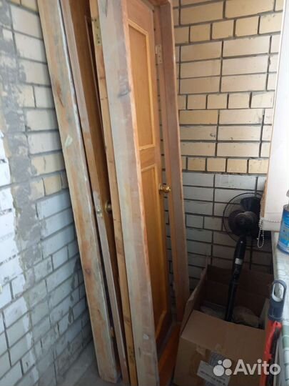 Дверь межкомнатная 600 с коробкой бу