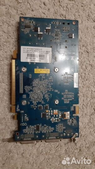 Видеокарта GeForce 8600 GTS 256MB