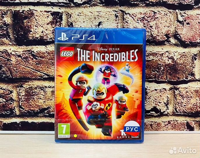 Игра lego Суперсемейка (PS4)