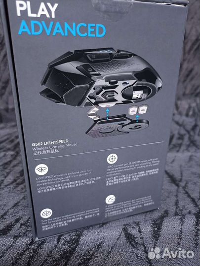 Игровая мышь Logitech G502 lightspeed. Новая