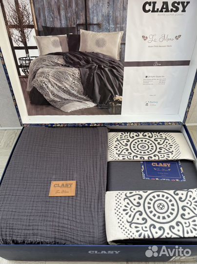 Комплекты постельного белья с пледом.Турция