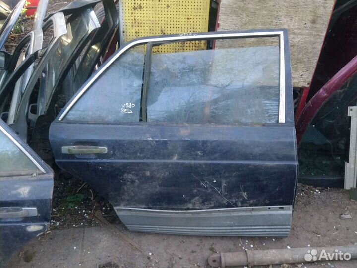 Задние двери на Мерседес W126 лонг