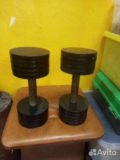 Гантели разборные СССР, 6кг