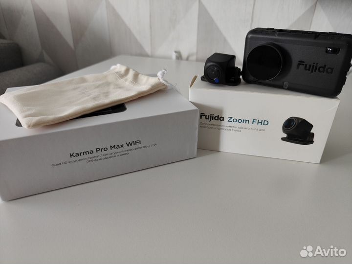 Видеорегистратор 3в1 Fujida Karma Pro Max Duo