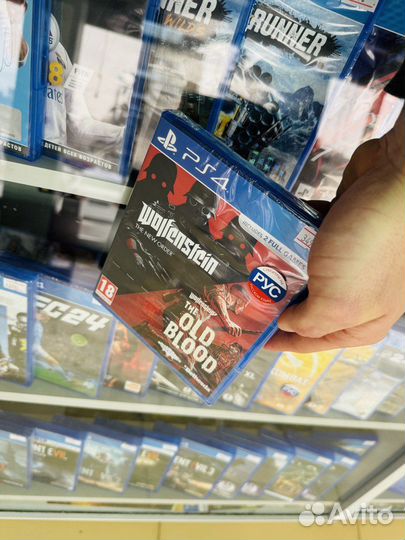 Wolfenstein the new order + old blood ps4