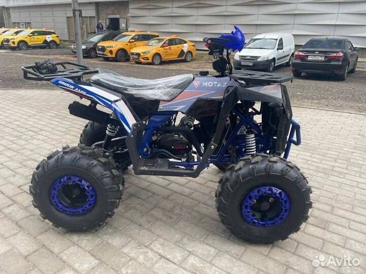 Квадроцикл подростковый Motax Grizlik A125 синий
