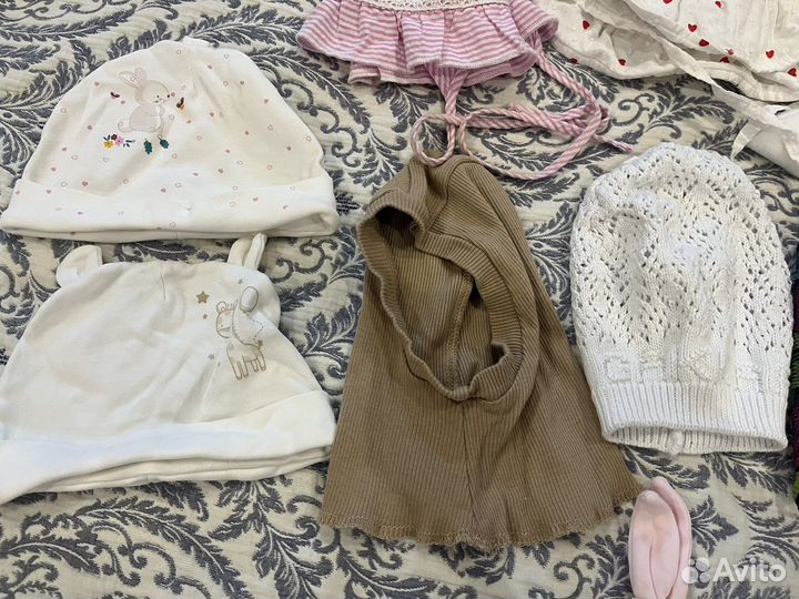 Шапки и панамки детские для девочки