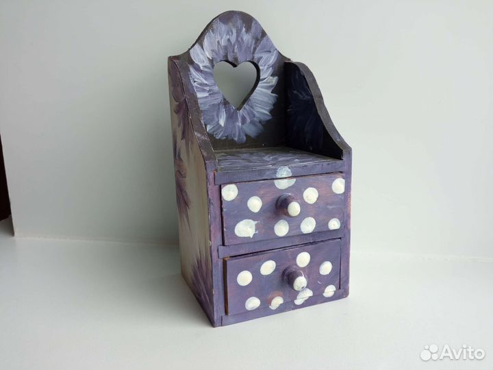 Мини комодик шкатулка hand made