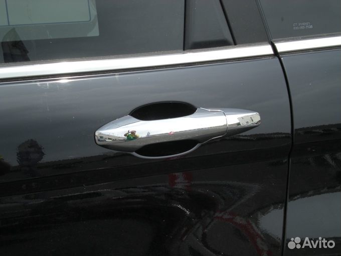 Хромированные накладки на дверные ручки Honda CRV