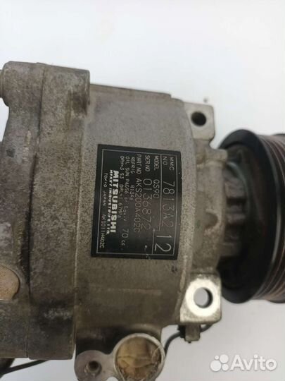 Компрессор кондиционера мицубиши лансер Х