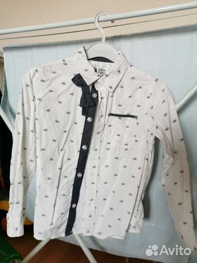 Рубашка на мальчика 122