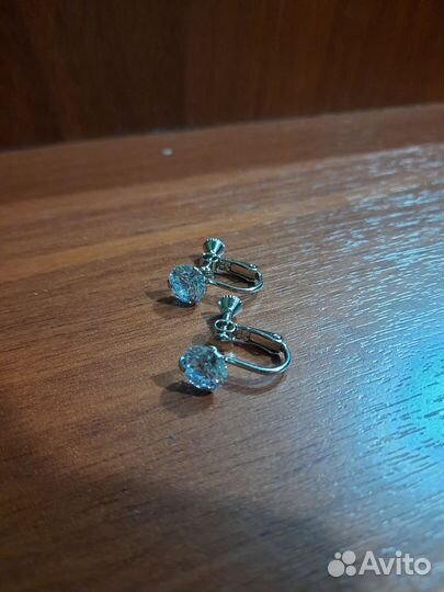 Сережки-клипсы