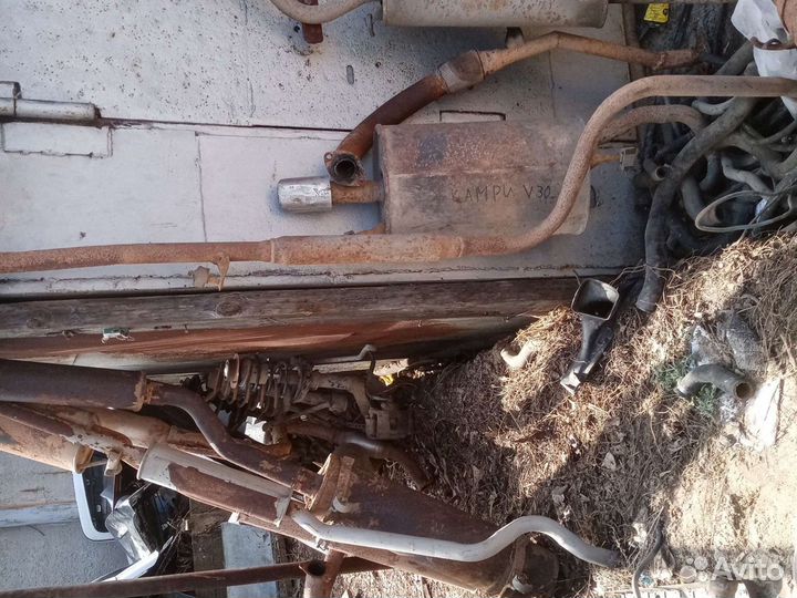 Глушитель резонатор. Тойота камри. Sv30