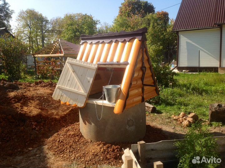 Копка и рытье колодцев под ключ