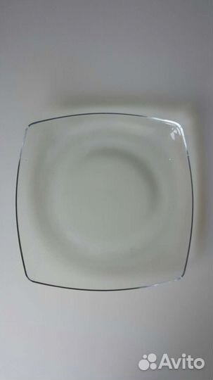 Тарелки стеклянные 10 шт