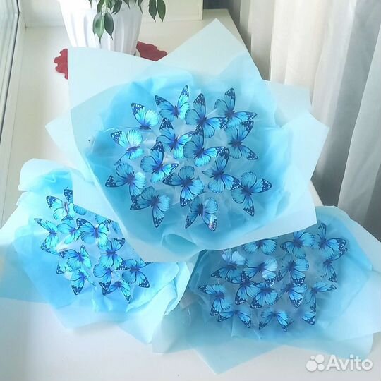 Букеты из бабочек