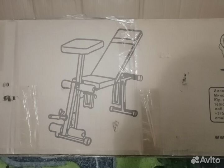 Скамья для пресса и спины