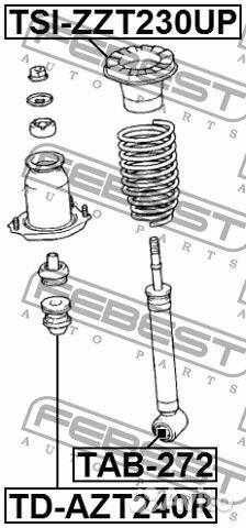 Проставка задней пружины верхняя