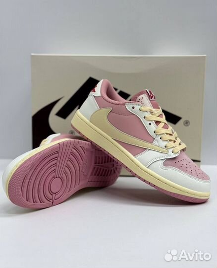 Женские Nike air Jordan 1 Travis Scott