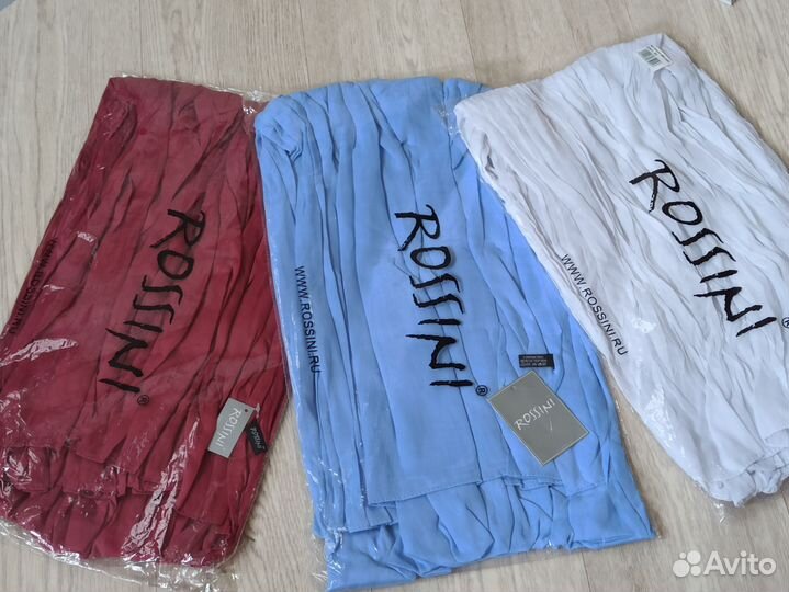 Зелёный палантин Хлопок Жатка 10цв