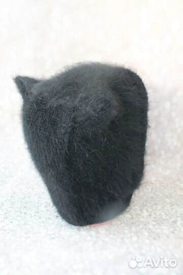 Коточепчик женский вязаный пушистый