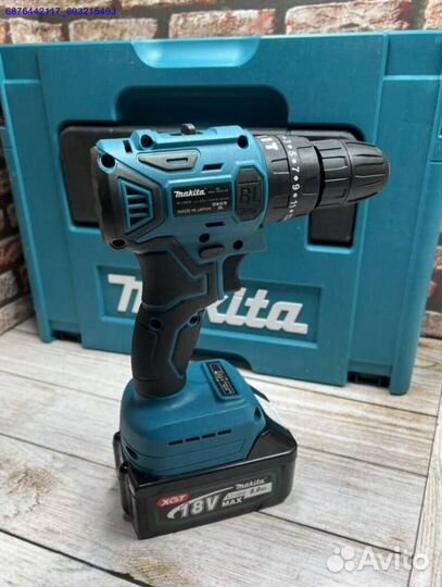 Набор Makita 2в1 Шуруповерт, гайковерт (Арт.91701)