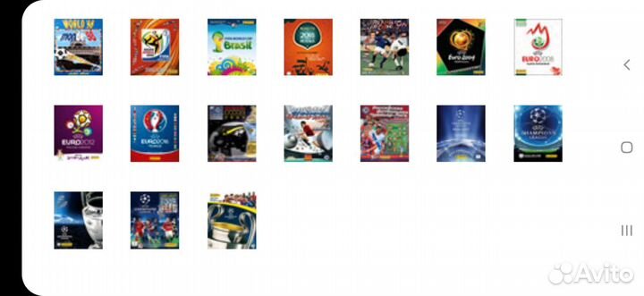Коллекция альбомов Panini