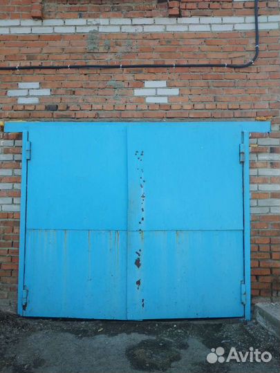 Ворота гаражные металлические бу