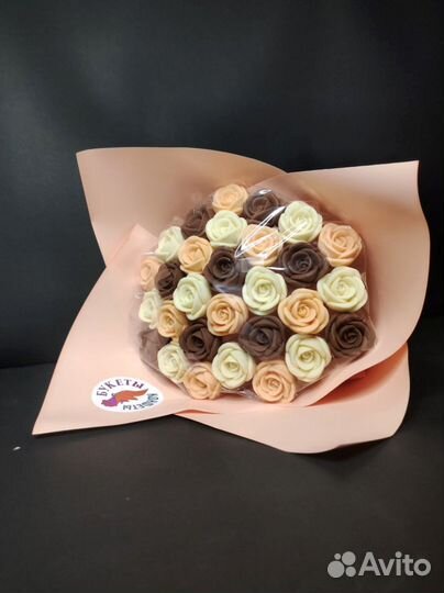 Букет из 2 видов шоколада - 29 шт