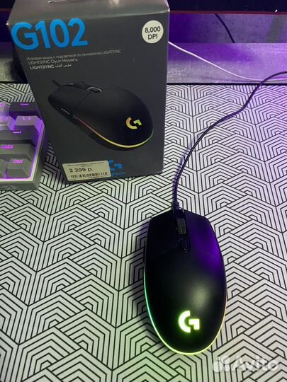 Игровая мышь Logitech g102