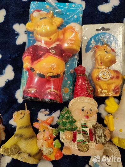 Свечи- фигурки огромным пакетом