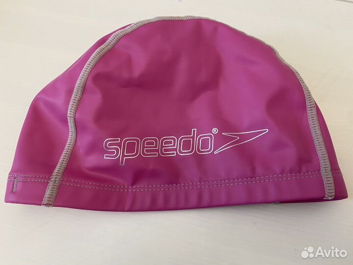 Шапочка резиновая для плавания детская speedo