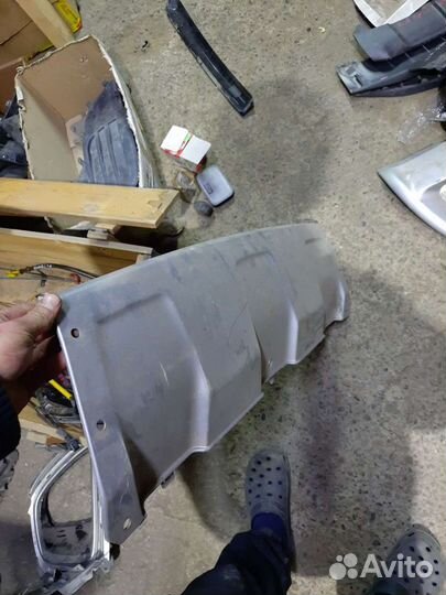 Renault duster накладка бампера