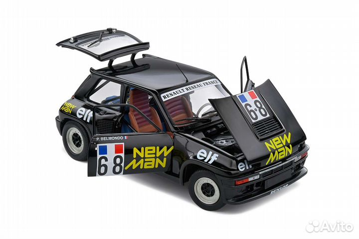 Renault 5 Turbo 1984 #68 Belmondo 1:18 Solido
