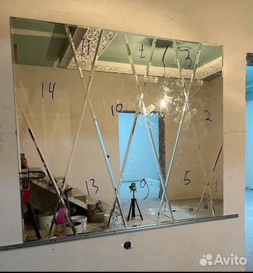 Зеркальное панно