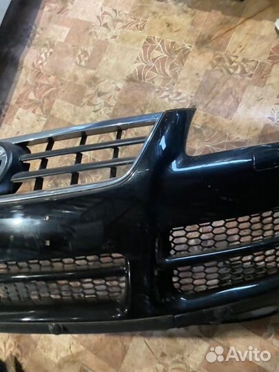 Бампер передний Volkswagen Touareg 7L 4.2 AXQ 2004
