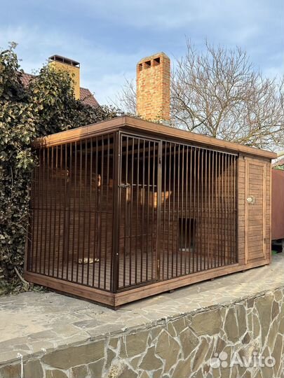 Вольер с зимником для собак