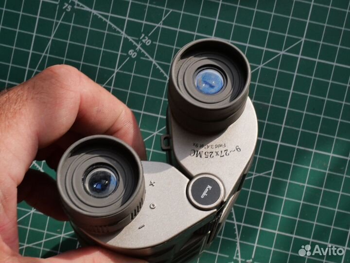 Бинокль зум, kenko 9x-27x Япония, б\у