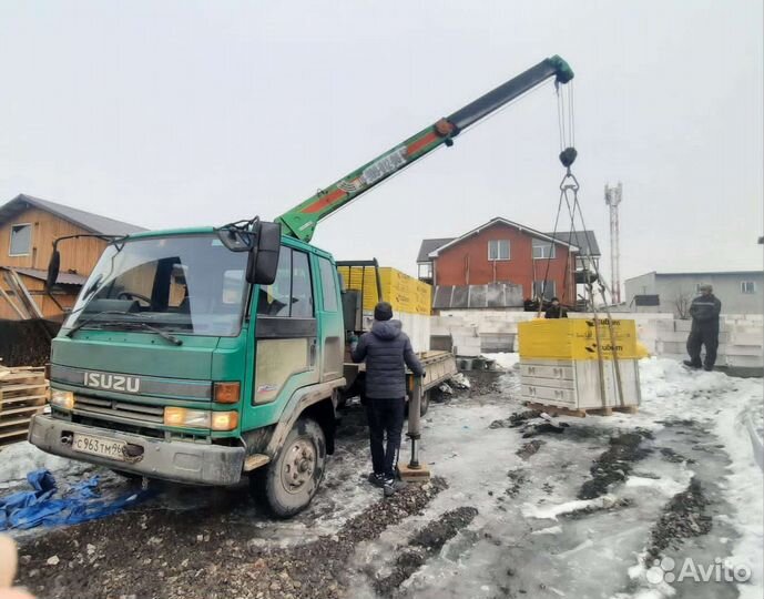 Услуги манипулятора.Воровайки.Самогруз 5 тонн