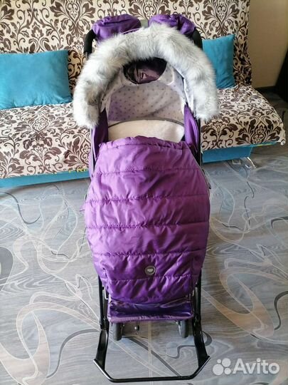 Санки коляска nika kids