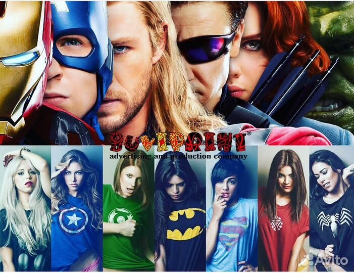 Печать на футболках