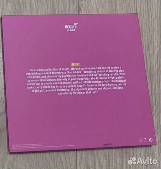 Новая палетка Beauty Bay Bright 42 оригинал